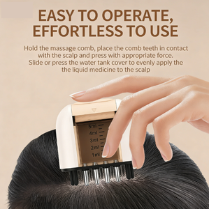 Wholesale 2-in-1 <b>Scalp</b> <b>Massage</b> Comb <b>Hair</b> Growth Oil Dispenser & Hairbrush Oil Applicator for Home Use - Product Image 5