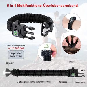 Firstime15 Trong 1 Bộ Sơ Cứu Khẩn Cấp Mini Du Lịch Tùy Chỉnh Túi Dụng Cụ Sinh Tồn Thiết Bị Hỗ Trợ Động Đất SOS Bộ Dụng Cụ Hỗ Trợ Sinh Tồn - Product Image 5