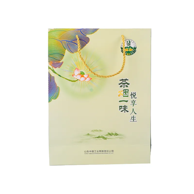 Low Price Good Quality Customized Logo Promotional Packaging Paper Carrier Bags