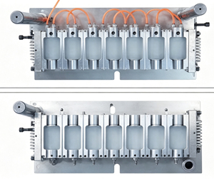 Machine de soufflage par injection de style européen ZQ60 à haute efficacité pour bouteilles cosmétiques en HDPE/LDPE/PP/PET/EVA, haute sécurité - Product Image 6