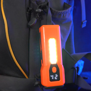 Bicycle Rear <b>Light</b> Rechargeable <b>Led</b> Orange 4 Modes Waterproof Ipx4 Digital Display <b>Night</b> Riding - Product Image 2