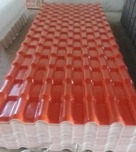 Muestra gratis de envío impermeable Asa español teja de PVC tejas de PVC con 1050mm de ancho - Product Image 6