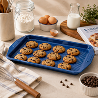 Plaque de cuisson antiadhésive XINZE de qualité alimentaire, résistante au four, pour biscuits, ustensile de cuisson personnalisé en gros pour la cuisine domestique