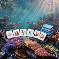 Meilleure Vente : Ensemble de Tuiles de Mahjong Américain en Cristal, Pliable et Portable, Bleu Océan Cristallin, 160 Pièces, Acrylique, Luxe Moderne, Thème Aquatique