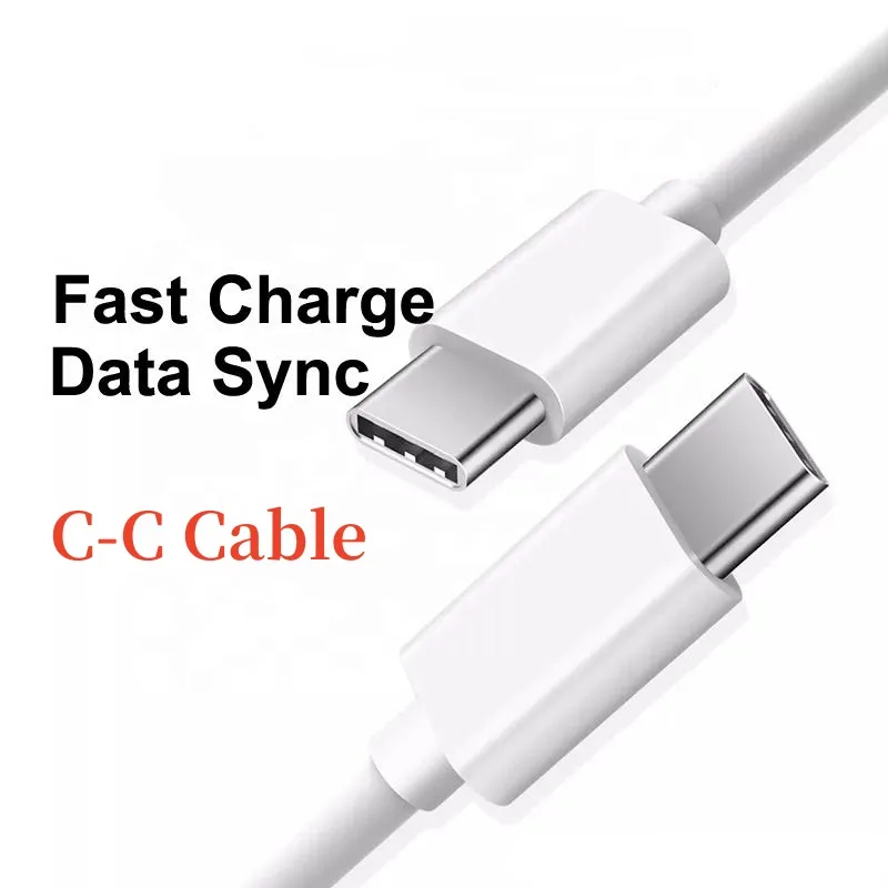 USB C to C Fast Power Charging Cable and Data Sync Wholesaler Mobile Phone Accessories for Mobile Phone Dealers with Cheap Price