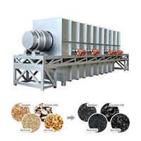 Machine de carbonisation continue haute capacité pour la production de charbon de bois à partir de sciure de bois, de bambou et de déchets agricoles