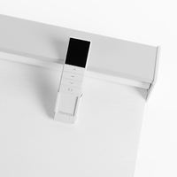 Store Enrouleur Électrique Semi-Ombre Motorisé, Contrôle WiFi par Application, Rideau Intelligent pour Hôtel, Appartement, Chambre à Coucher
