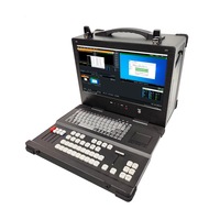 Écran portable tout-en-un de 17,3 pouces 1080P avec châssis industriel, inclinable, pour diffusion en direct, avec boîtier renforcé, produits en stock