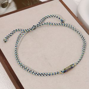 Collane in corda intrecciata colorate con perline smaltate, ideali per abbigliamento Casual e feste a tema giovanile FLANK54 - Product Image 6