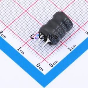 ตัวเหนี่ยวนำพลังงาน YDPK0810-100K ผ่านชิ้นส่วนรู (THT) D10xL13mm 10uH 10% 3A 33mOhm - Product Image 1