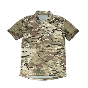 เสื้อยุทธวิธีแขนสั้นลายพราง DF Multicam ระบายอากาศได้ดี เหมาะสำหรับกิจกรรมกลางแจ้งทุกฤดู ผลิตจากโพลีเอสเตอร์ - Product Image 1