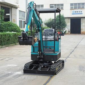 Mini-excavatrice certifiée CE, fabricant chinois, mini-pelle de 2 tonnes, capacité de 1,8 tonne, 0,8 tonne, type chenille, moteur principal, pompe - Product Image 6