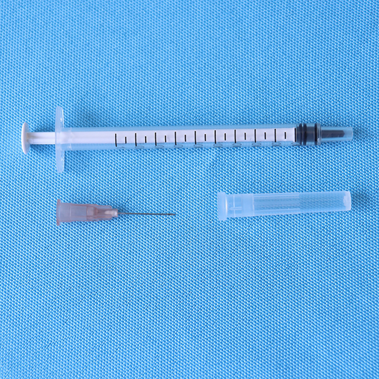 Jeringa aprobada por CE jeringa de 1 ml jeringa de autoinhabilitación