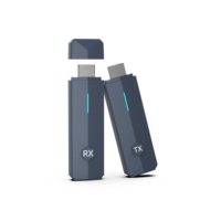 Kabelloses 5,8G 1080P Sender-Empfänger-Extender-Kit (Kunststoff) Plug-and-Play für Kamera, PC, Laptop, Monitor
