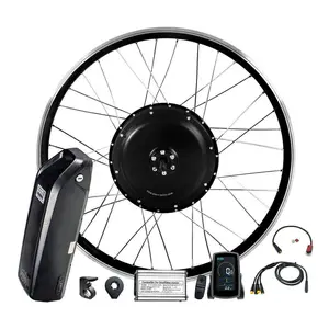 Greenpedel 2000W 3000W Hub Motor Bike Kit Ebike con batería de litio Opcional Ebike Kit de conversión de bicicleta eléctrica