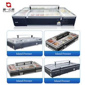 Thương Mại Dọc Tủ Đông Thực Phẩm Đông Lạnh Đảo Tủ Đông Hiển Thị Máy Làm Lạnh Tủ Lạnh Siêu Thị Tủ Đông Cho Doanh Nghiệp Sử Dụng - Product Image 3