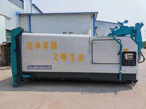 ضاغط نفايات هيدروليكي متنقل بنظام الرفع بالخطاف من RNKJ - Product Image 5