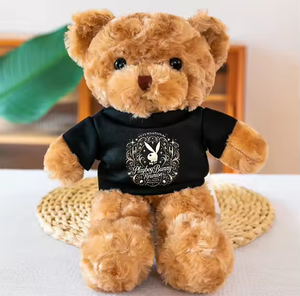 Tùy Chỉnh Trống Áo Sơ Mi Cá Nhân Biểu Tượng Nhồi Bông Số Lượng Lớn Mềm Khuyến Mại Sang Trọng Gấu Bông Với T-Shirt - Product Image 4