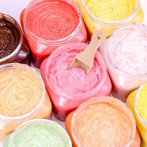 Crema naturale per lo Scrub per il corpo di zucchero organico per il lavaggio del corpo personalizzato - Product Image 2