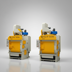 Machine de sablage rotative à tambour Q326 <span class=keywords><strong>en</strong></span> acier au manganèse, type moteur et boîte de vitesses - Product Image 1
