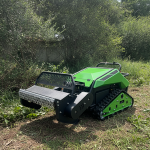 Tondeuse robotisée sans fil à chenilles en caoutchouc, à essence, compacte, avec broyeur à fléaux, pour maison, jardin et ferme, livraison gratuite - Product Image 1
