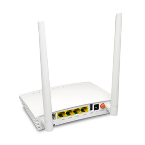 2 ăng ten 4 <span class=keywords><strong>RJ45</strong></span> LAN cổng 1 GE 3 FE 2.4G Wifi 300Mbps sợi quang <span class=keywords><strong>Modem</strong></span> xpon onu thiết bị - Product Image 6