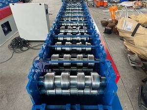 アメリカ製6インチCスタッドおよびトラック2in1ロールフォーミングマシン cd udチャンネル冷間ロールフォーミングマシン - Product Image 4