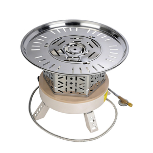 STARCAMP 2800W Cuisinière de camping portable pliable en acier inoxydable à gaz, grande puissance, coupe-vent, allumage manuel, <span class=keywords><strong>butane</strong></span>/propane - Product Image 4