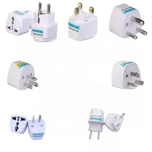 Universal GAZ-AU8 UK EU AU to US Plug Converter AC Multiple styles Power Plug Charger Adapter