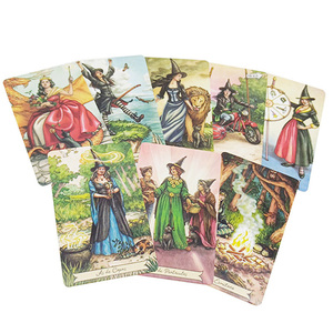 Impresión de Mazos de Tarot Divinos con Diseño Personalizado de Fábrica, Mazo de Oráculos de Alta Calidad Aceptable para OEM con Guía - Product Image 2