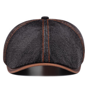 Populaire Béret Unisexe 100% Coton Rayé Rétro Coréen et Japonais Nouvelle Version 2026 Polyvalent Quatre Saisons pour le Sport, la Pêche et les Fêtes - Product Image 2