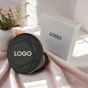 Lanson Chất Lượng Cao Thương Hiệu Da Túi Gương Biểu Tượng Tùy Chỉnh Du Lịch Xách Tay Nhỏ Gọn Gương Cho <span class=keywords><strong>Make</strong></span> <span class=keywords><strong>up</strong></span> - Product Image 2