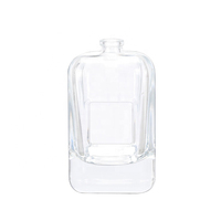 Botol Parfum Kotak Kaca Kustom Grosir untuk Kemasan Kosmetik, Pompa Semprot, Wadah Kosong 106ml