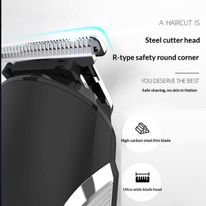 Juego de Recortadora de Pelo Eléctrica Profesional para Barbería, Pantalla Digital, Batería de Litio Resistente al Agua (3 Horas de Autonomía), Uso Doméstico, Inglés - Product Image 2