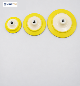 Tampon de polissage en mousse Kingtop 6 pouces (150 mm) pour polisseuse rotative DA, éponge de polissage en mousse à coupe lourde et polissage moyen - Product Image 2