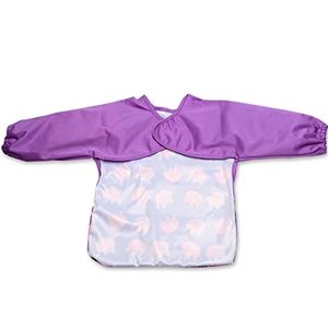Bata de alimentación de manga larga para bebé, producto novedoso - Product Image 3