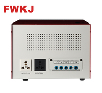 Stabilisateur SVC/TND monophasé AC en cuivre rouge 5 kVA avec commande par servomoteur 50 Hz