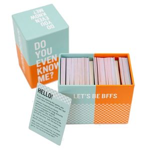 Tùy chỉnh giấy in ấn vui vẻ thu hút bảng Chủ Đề Câu hỏi nói chuyện chơi nhóm làm việc Trò chơi thẻ boong thiết lập với hộp - Product Image 3