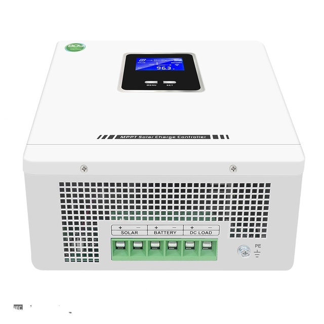 High Power 48V 10A-100A MPPT Hybrid Solar Charge Controller for Lead Acid Batteries with LCD Display