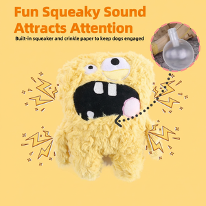 Nouveauté 2026 : <span class=keywords><strong>Jouet</strong></span> pour chien en peluche monstre amusant, interactif et couineur, pour mâcheurs agressifs, durable, doux, animal en peluche pour l'intérieur - Product Image 4
