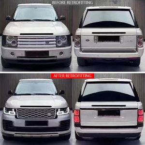Modificación de Automóviles 2005-2012, Parachoques Delanteros y Traseros 2022, Faros Delanteros, Faros Traseros, Kit de Carrocería para Range Rover Executive - Product Image 2