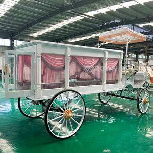 Carrozas Fúnebres Eléctricas Decoradas con Flores, Vehículo Fúnebre Hecho a Mano, Carroza Fúnebre Eléctrica/de Caballos en Venta - Product Image 2