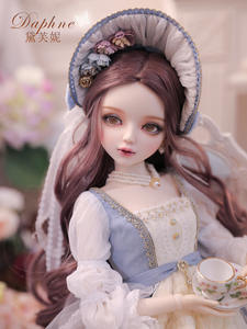 Two-tone Movable Eyes 3/4 Scale Vinyl Fashion Doll Nymeng Princess Girl <strong>Dress</strong>-up Full Set 60cm - Product Image 3