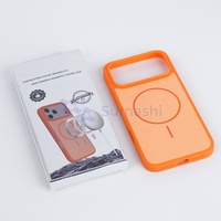 Coque de téléphone magnétique fine anti-traces de doigts antichoc en TPU+PC, finition mate douce de qualité supérieure, faible MOQ pour iPhone 17 Pro Max Samsung S25