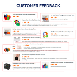 Bolsa de Compras Reutilizable de Polipropileno Laminado de Lujo, Bolsa Ecológica con Asas y Logotipo Personalizado Impreso - Product Image 6