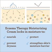 Crème réparatrice naturelle sans parfum pour bébé sensible, 99% biologique, 1% d'avoine colloïdale, Vernix Bionique pour l'eczéma et les démangeaisons cutanées