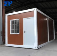 Maison mobile en panneaux sandwich respirants certifiés CE, à deux étages, conception de modèle 3D, assemblage rapide, maisons modulaires préfabriquées en conteneurs pour