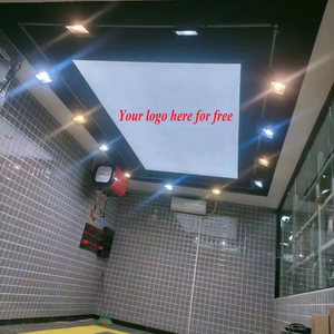 Op Maat Gemaakte Plafond Zachte Film Lamp Auto Led Slim Lichtbak Voor Auto 4S Reparatiewerkplaats - Product Image 1