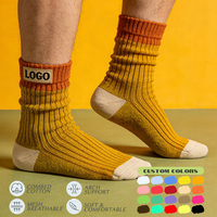 Chaussettes pour hommes Xingyou en tricot, chaussettes à motif jacquard, chaussettes à logo, chaussettes en gros, emballage personnalisé, chaussettes sur mesure