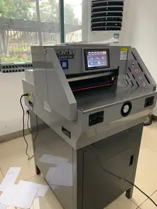 460mm 490mm Automatic Electric Paper Cutting machine Electric Guillotine Paper Cutter 7'' screen A3 A4 FRONT E460T E490T